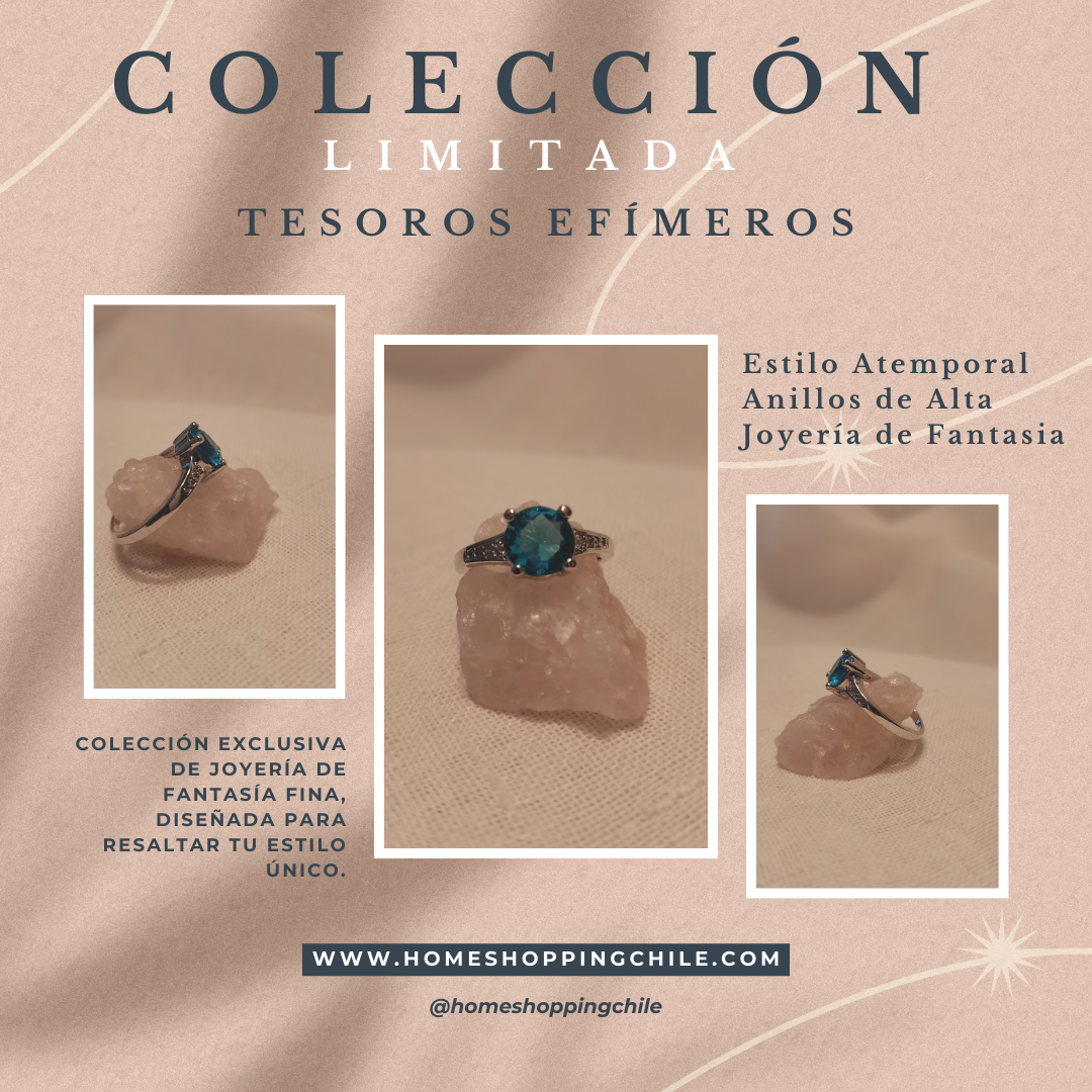 Anillos Atemporal de Fantasía Fina: La Belleza de la Fuerza y Sofisticación en Cada Detalle