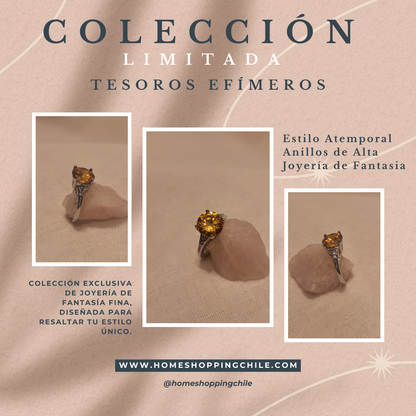 Anillos Atemporal de Fantasía Fina: La Belleza de la Fuerza y Sofisticación en Cada Detalle