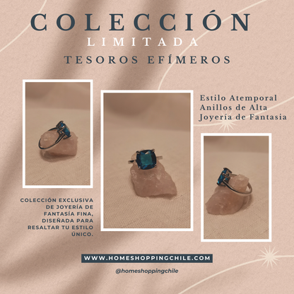 Anillos Atemporal de Fantasía Fina: La Belleza de la Fuerza y Sofisticación en Cada Detalle