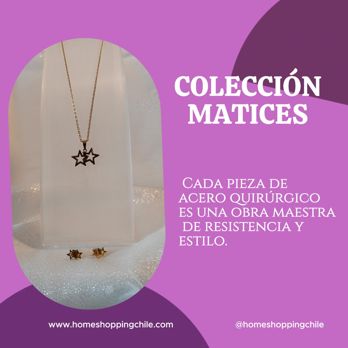 Matices de Acero: Cadenas, Colgantes y Aros que Definen tu Estilo