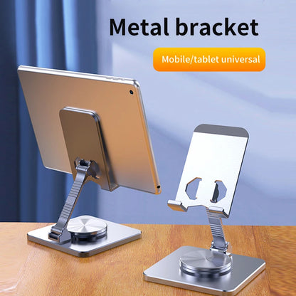 New Aluminum Alloy Mobile Phone Holder Tablet Support Portable 360 Degree Rotatable Folding Stand Universal Desktop Lazy Bracket